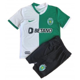 Koszulka Sporting CP Stromp Dziecięcy Domowe Stroje Piłkarskie 2021/22 Krótki Rękaw